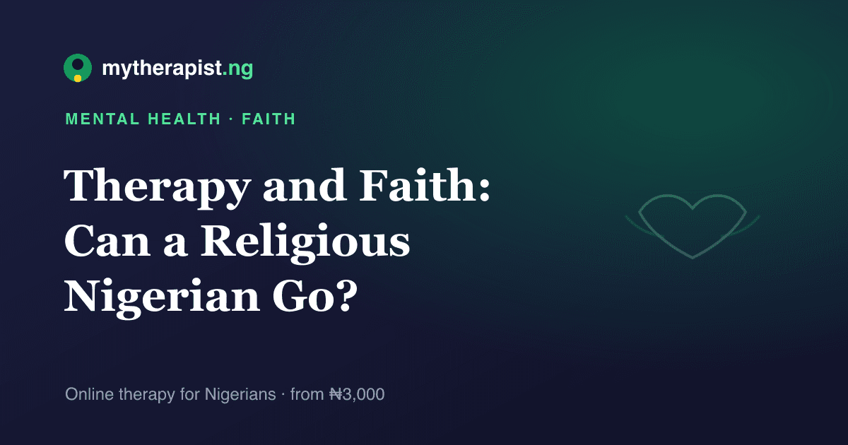 A gentle hands-and-heart illustration representing faith and therapy — Mytherapist.ng