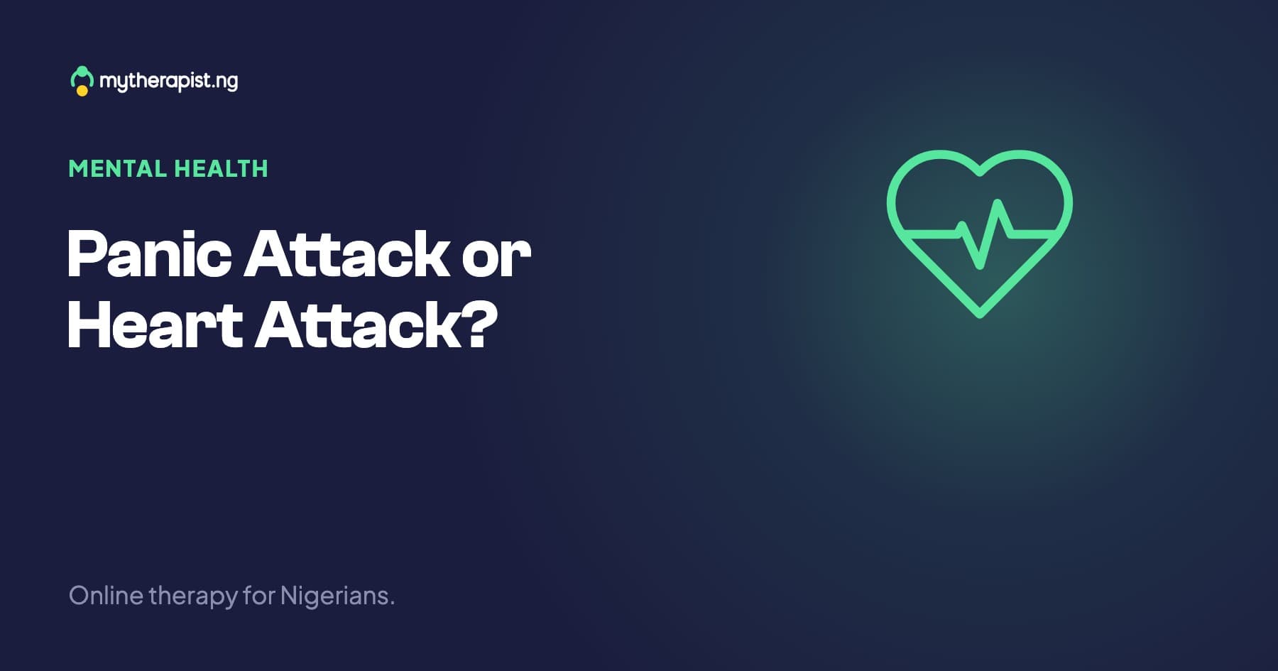 Panic Attack or Heart Attack?